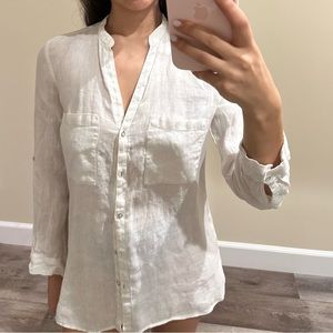 Zara linen shirt